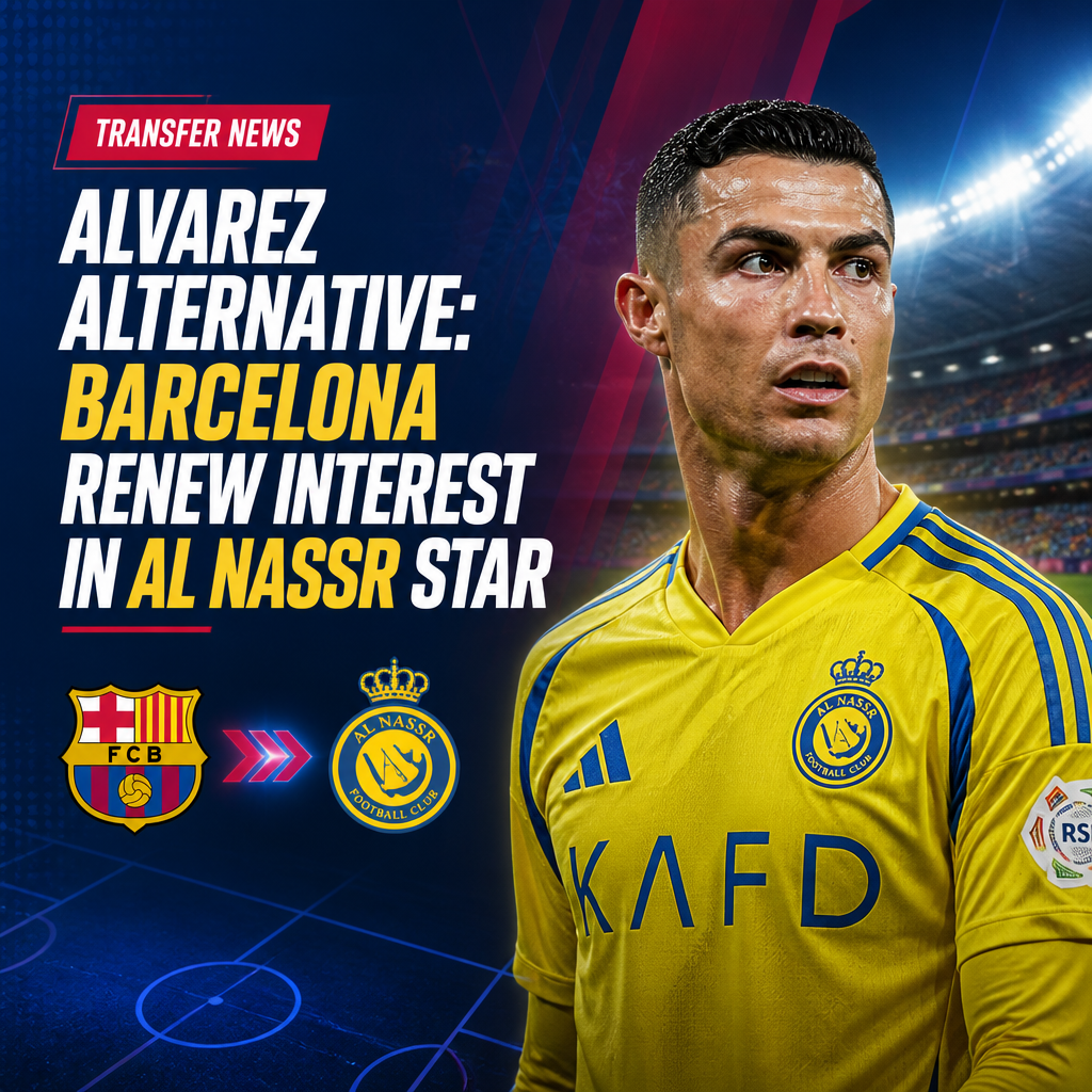 Barcelona eye Alvarez as Lewandowski replacement with Saudi-based Duran proposed as back-up option Barcelona eye Alvarez as Lewandowski replacement with Saudi-based Duran proposed as back-up option