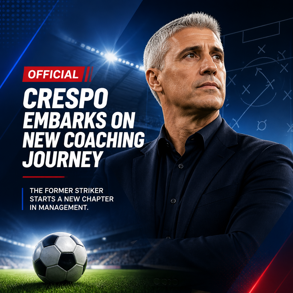 Hernan Crespo named Atlas head coach ahead of new Liga MX season Hernan Crespo named Atlas head coach ahead of new Liga MX season