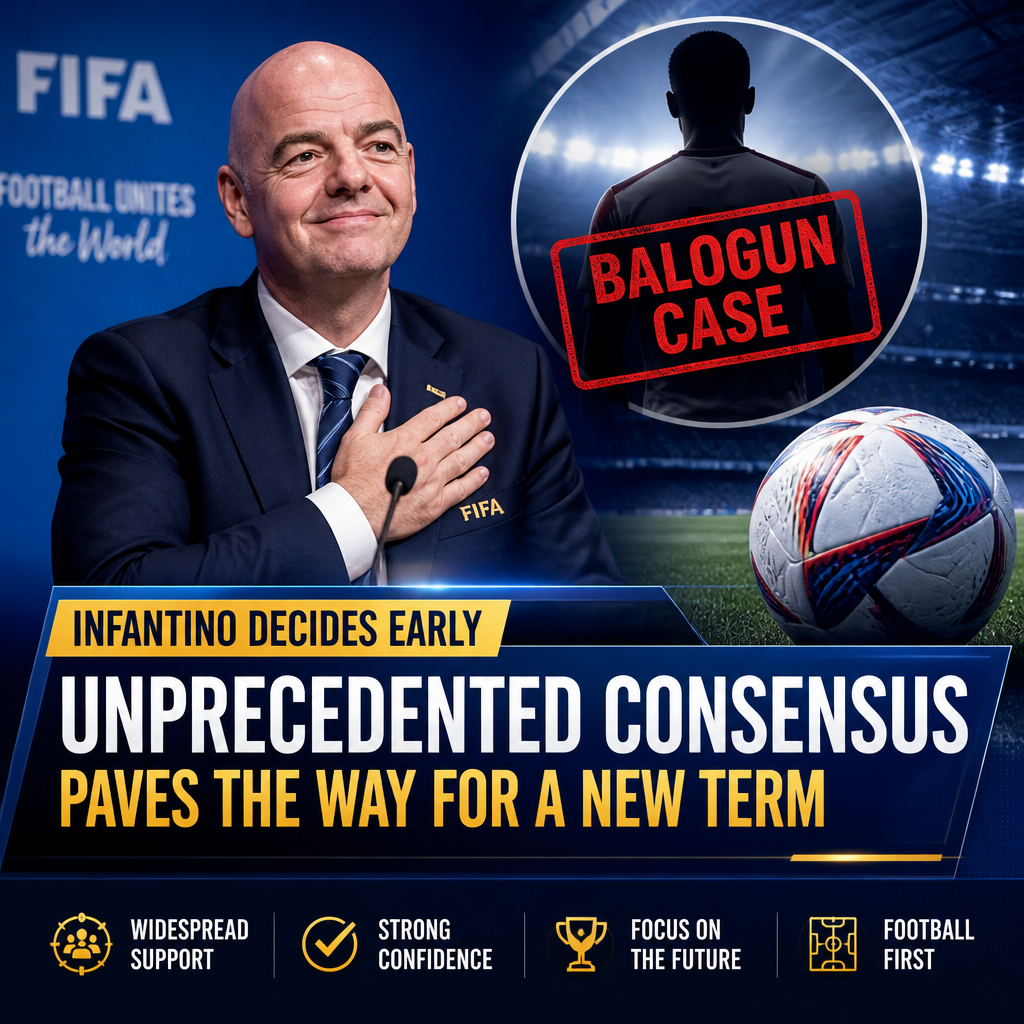 Infantino secures overwhelming global backing as FIFA presidency race heads for one-horse contest