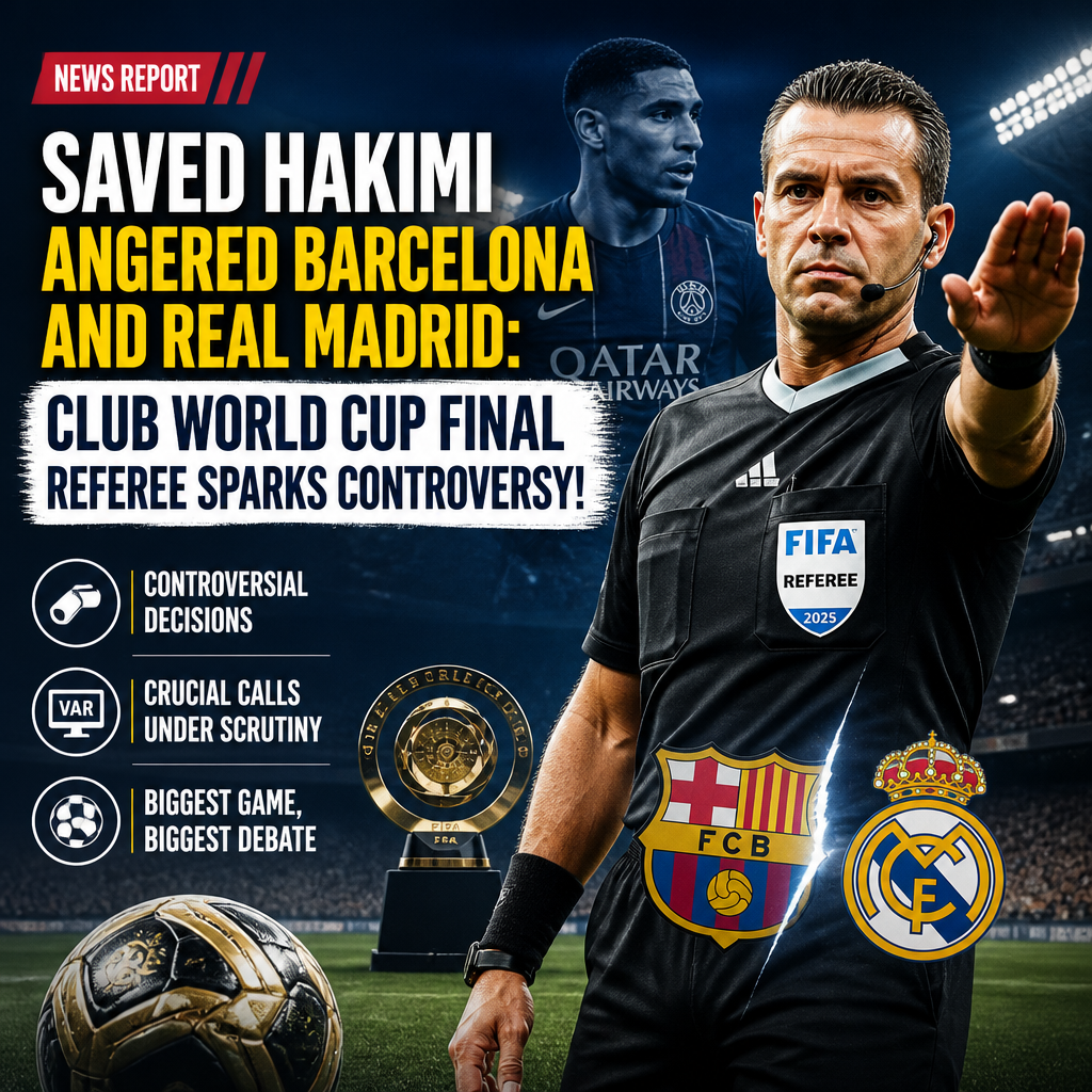 World Cup 2026 final referee appointment sparks outcry over past police raid link World Cup 2026 final referee appointment sparks outcry over past police raid link