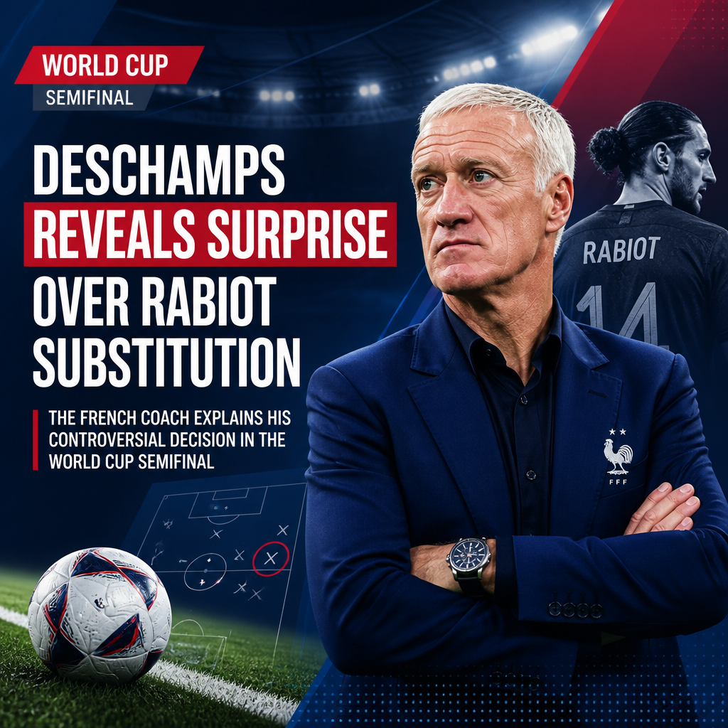 Deschamps admits Spain ‘deserved’ final as France boss defends tactics before England play-off