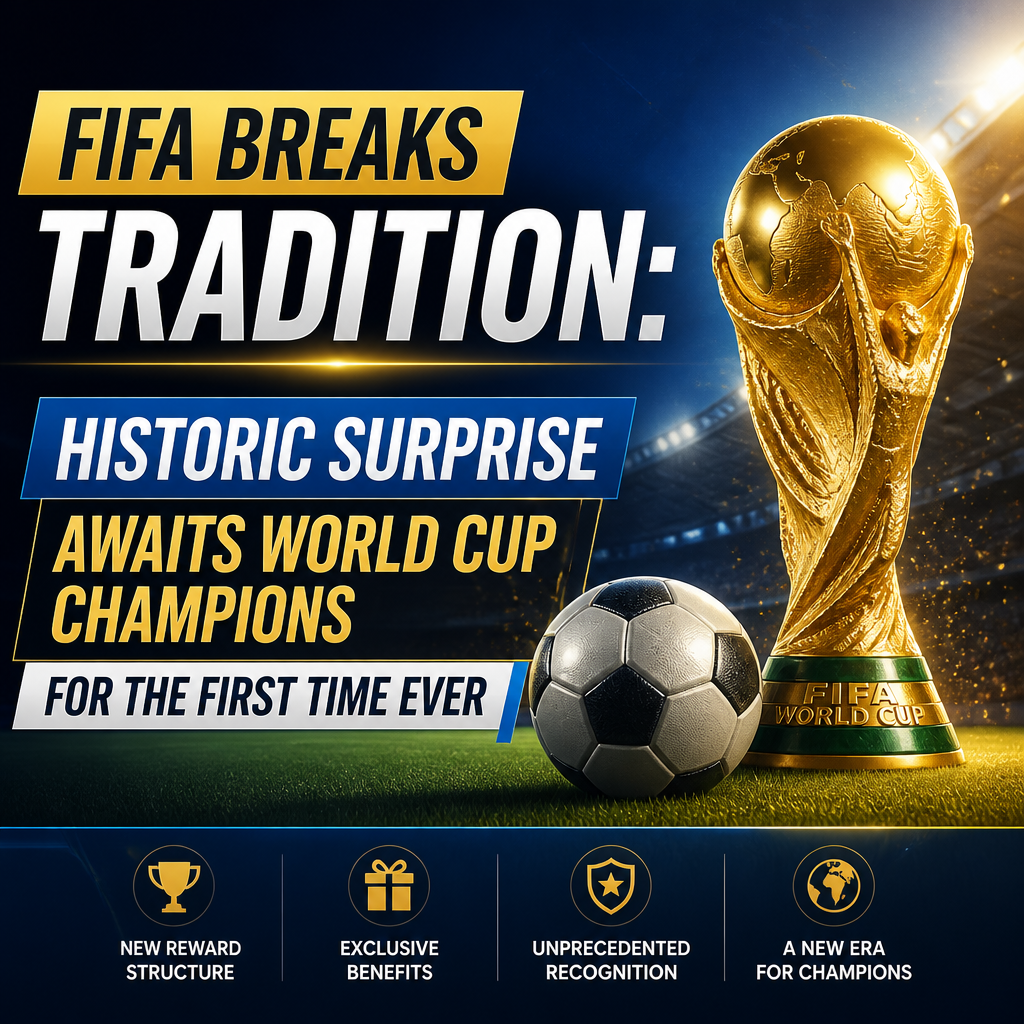 FIFA to award World Cup 2026 champions bespoke rings in historic first