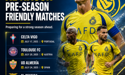Al Nassr set Lisbon camp friendlies as Postecoglou era begins