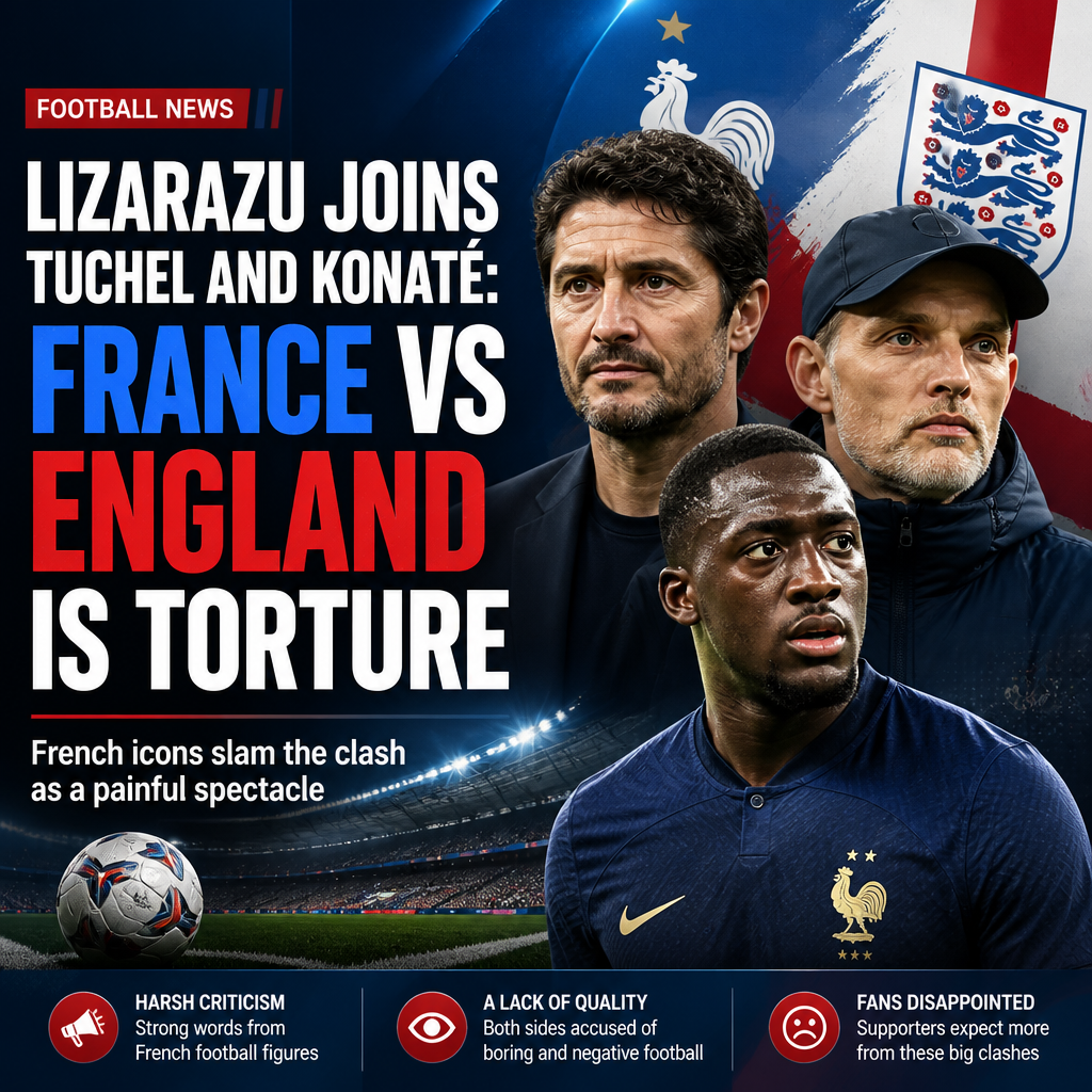 Former France star Lizarazu brands World Cup third-place play-off ‘torture’ in attack on 2026 format Former France star Lizarazu brands World Cup third-place play-off ‘torture’ in attack on 2026 format