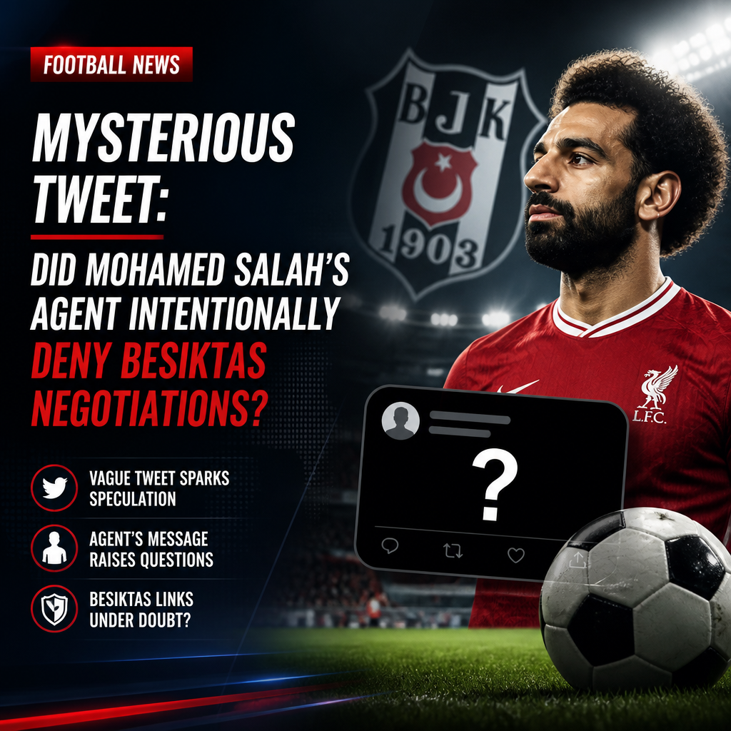 Mohamed Salah agent denies knowing where forward will play next season amid Besiktas reports