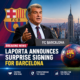 Barca chief Laporta springs transfer surprise with permanent deal for Ghana winger Abdul Aziz Issah Barca chief Laporta springs transfer surprise with permanent deal for Ghana winger Abdul Aziz Issah