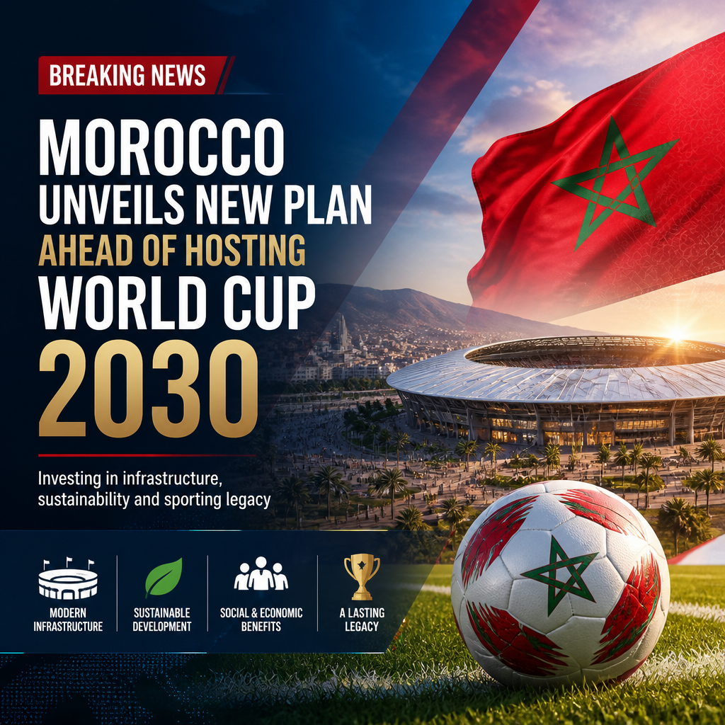 Morocco to add 60,000 hotel beds as 2030 World Cup preparations accelerate Morocco to add 60,000 hotel beds as 2030 World Cup preparations accelerate