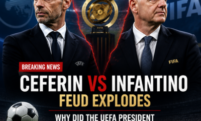 Ceferin boycotts World Cup final in protest at FIFA over Balogun ban U-turn