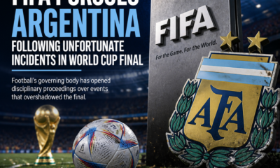 Argentina players face FIFA probe over post‐final chaos after World Cup defeat to Spain