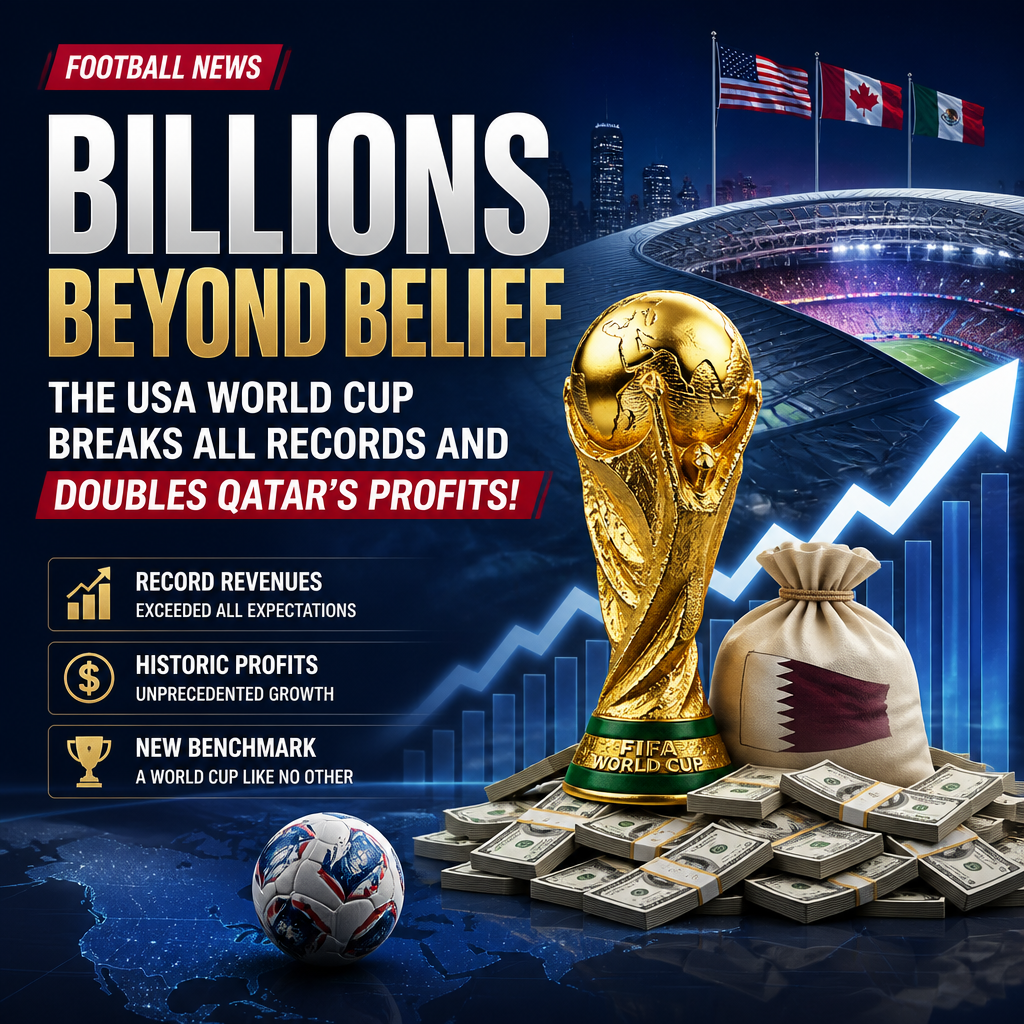 Fifa to report record bn revenue from 2026 World Cup as US eyes future hosting bid Fifa to report record bn revenue from 2026 World Cup as US eyes future hosting bid
