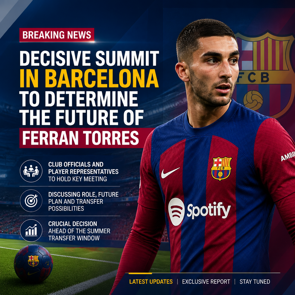 Ferran Torres World Cup heroics leave Barcelona facing crucial decision over future Ferran Torres World Cup heroics leave Barcelona facing crucial decision over future