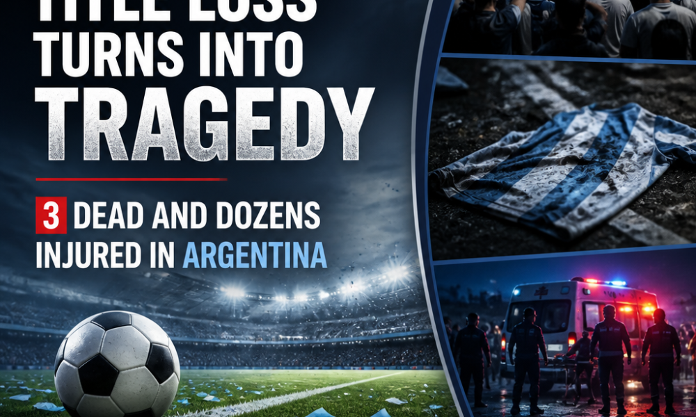 Argentina World Cup defeat marred by deaths, injuries and clashes in Buenos Aires
