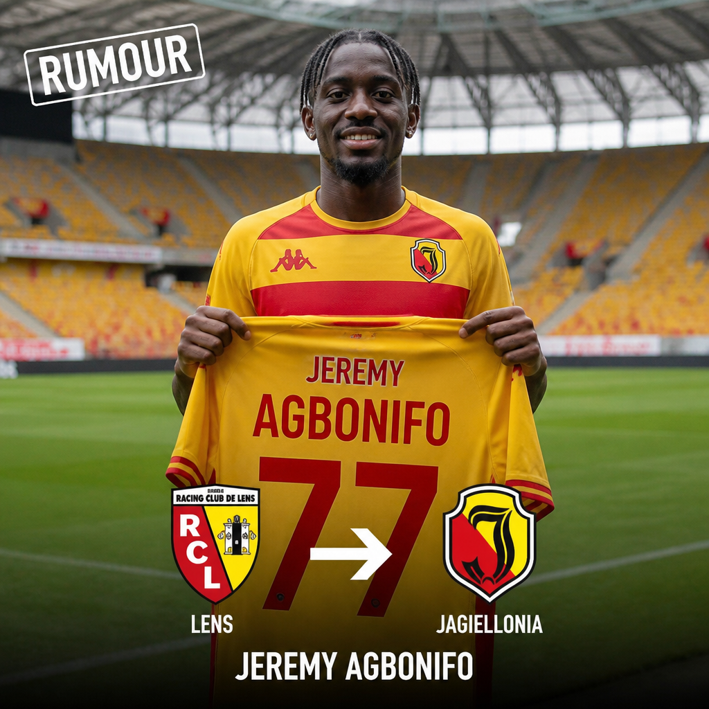 Jeremy Agbonifo: Jagiellonia eye move for Lens winger in Ekstraklasa swoop
