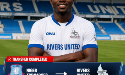 Rivers United sign Nigerian goalkeeper Ifeanyi Emmanuel from Niger Tornadoes