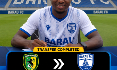 Daddy Abdulrahman: Nigerian midfielder joins Barau FC from Kanemi Warriors