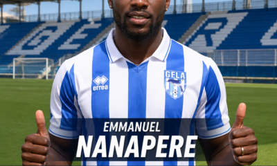 Emmanuel Nanapere: Nigerian striker signs for Gela after Teramo exit