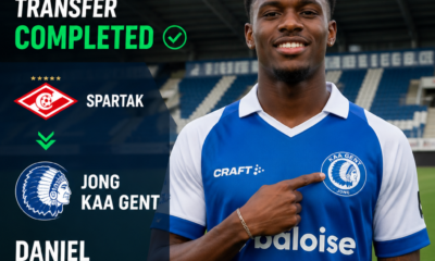 Daniel Wisdom: Nigerian winger joins Jong KAA Gent on loan from Spartak