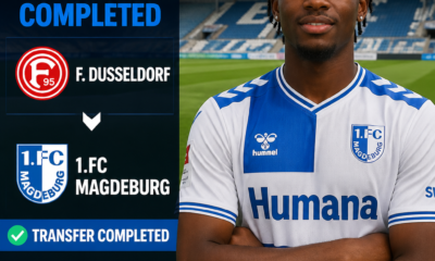 Emmanuel Iyoha: Germany-Nigeria winger joins 1.FC Magdeburg on free transfer from Fortuna Dusseldorf
