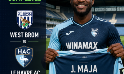 Josh Maja leaves West Brom for Le Havre in Ligue 1 switch