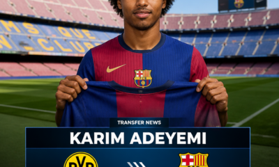 Karim Adeyemi: Germany forward joins Barcelona from Dortmund in €22m transfer