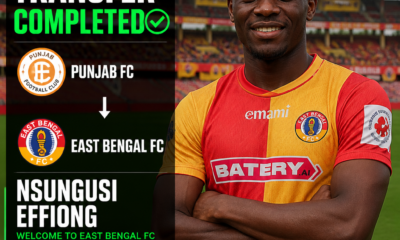 Nsungusi Effiong: Nigeria forward joins East Bengal FC on free transfer from Punjab FC