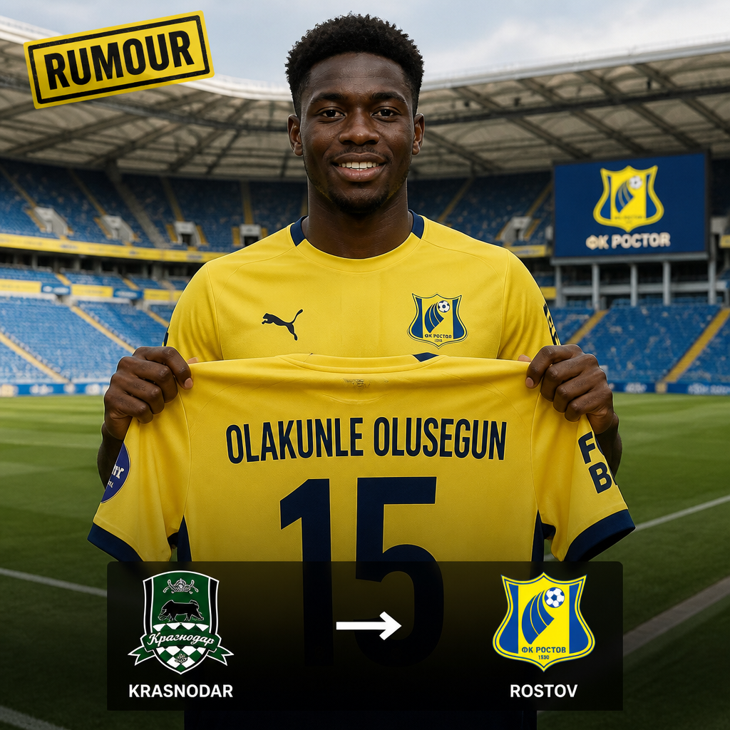 Olakunle Olusegun: Nigeria winger at Krasnodar linked with Rostov move