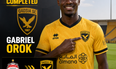Gabriel Orok: Nigeria winger joins Qadsia SC on free transfer from Swehly