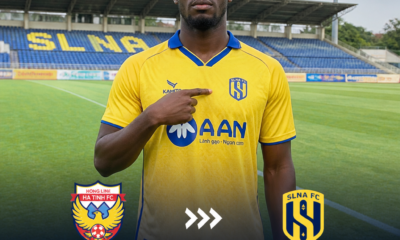 Joseph Onoja: Nigerian midfielder at Ha Tinh FC linked with SLNA FC switch in V.League 1 move
