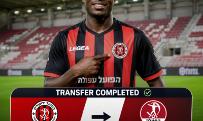 Innocent Kingsley seals free transfer switch to Hapoel Afula from Hapoel Jerusalem