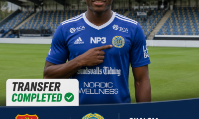 Shalom Ekong: Swedish-Nigerian striker joins GIF Sundsvall on loan from GAIS