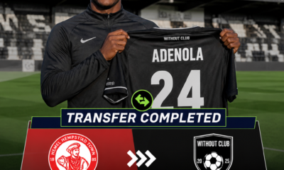Samuel Adenola: England-Nigeria Right-Back Leaves Hemel to Become Free Agent