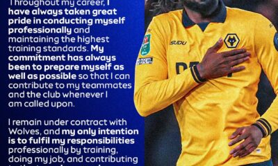 Tolu Arokodare: Wolves striker rejects training claims and vows to honour contract