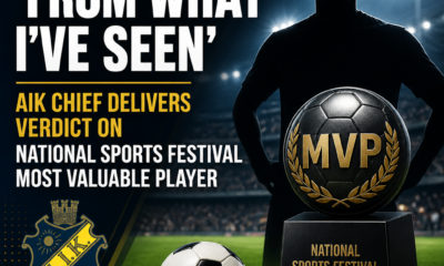 AIK trial: Nigerian teenager Emmanuel Olawore earns rave reviews from sporting director Thomas Takkula