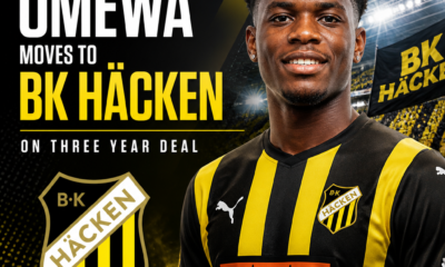 Joy Omewa: Nigeria striker joins Swedish champions BK Hacken on three-year deal