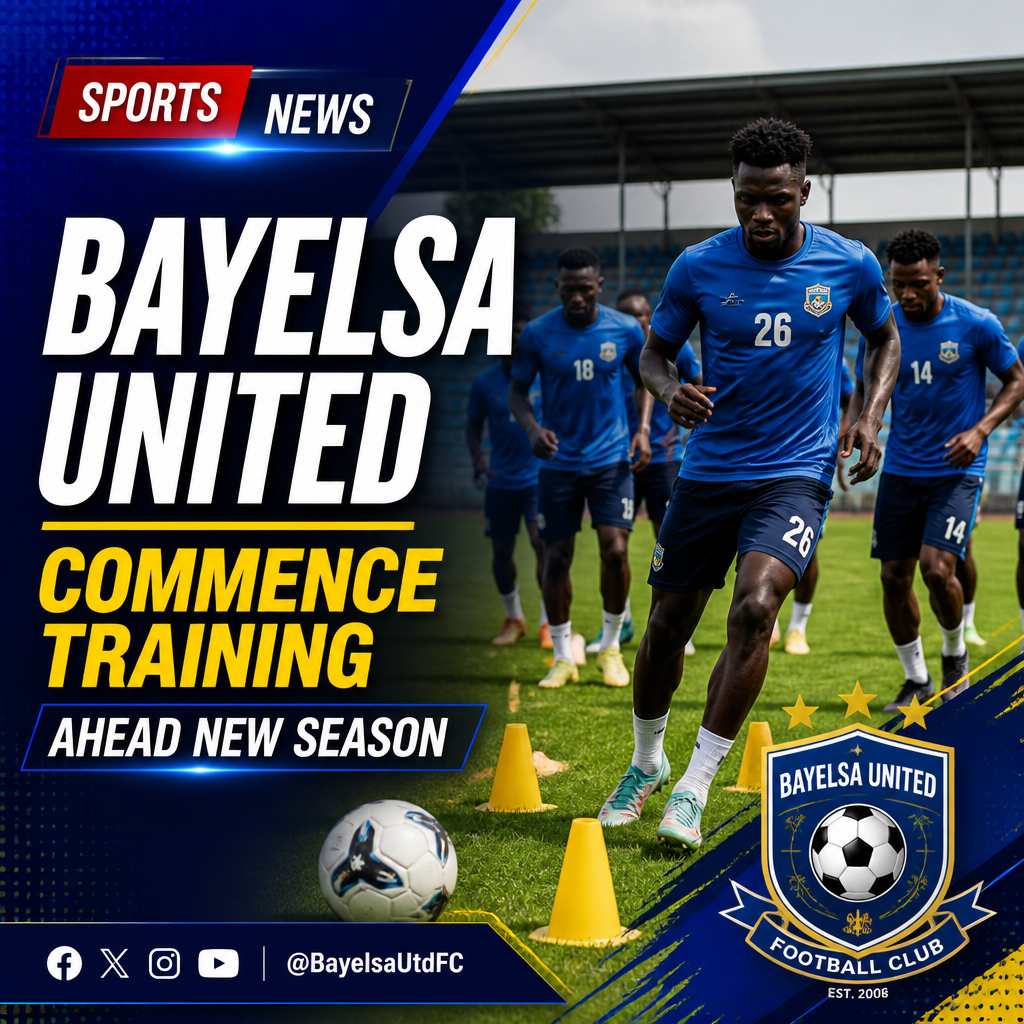 Bayelsa United begin promotion drive as pre-season starts in Yenagoa Bayelsa United begin promotion drive as pre-season starts in Yenagoa