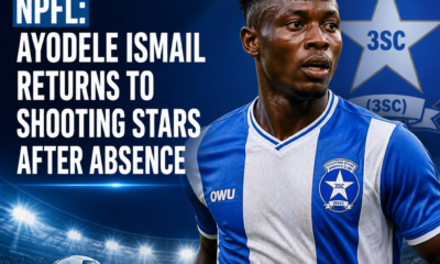 Ayodele Ismail: Winger back in Shooting Stars training after unexplained absence