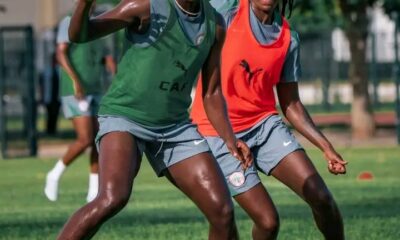 Super Falcons Complete Final Training Ahead of Crucial Cameroon Quarter-Final