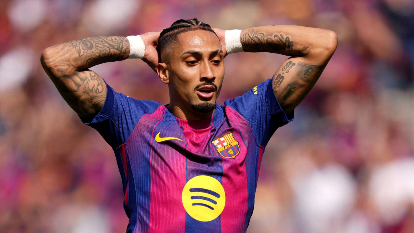 Raphinha faces Barcelona starting-place battle after three attacking deals