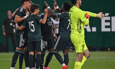 Real Madrid survive late scare to beat Ferencvarosi TC 2-1 in friendly