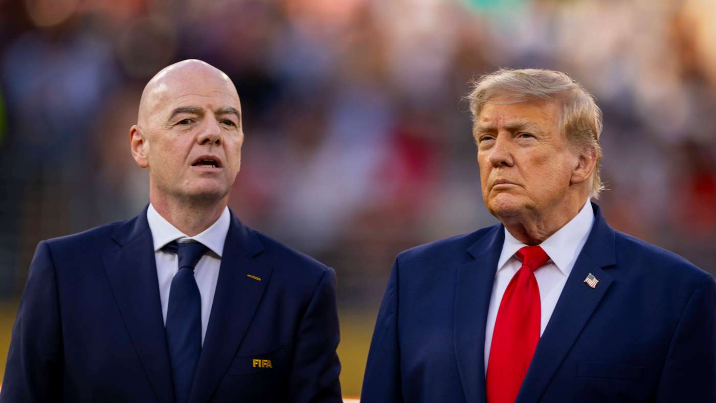 Donald Trump backs Gianni Infantino as FIFA faces mounting pressure over president’s future