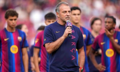Hansi Flick urges Barcelona fans to believe as Al Ahly await in Joan Gamper Trophy