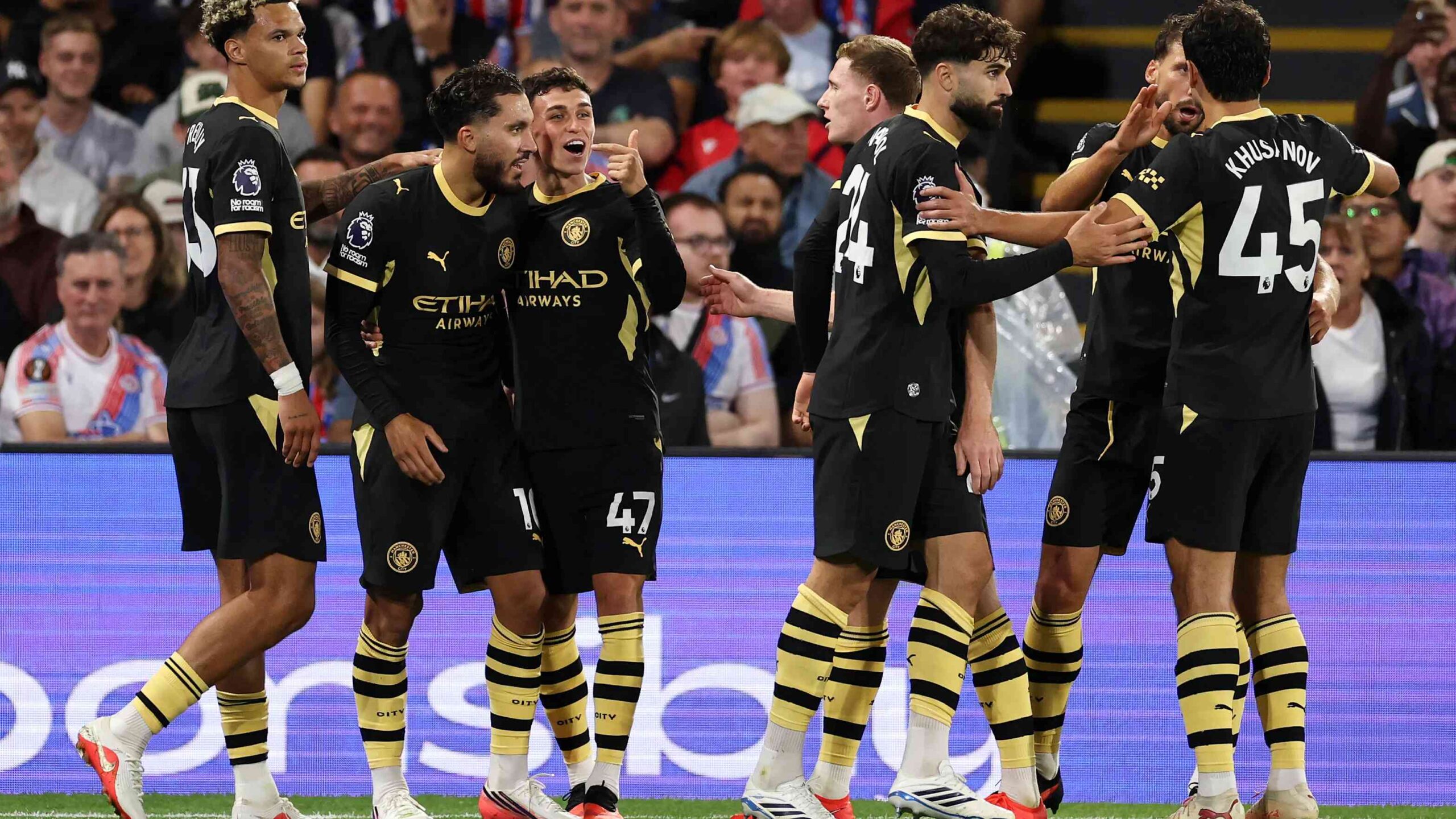 Haaland and Cherki shine as Manchester City cruise past Crystal Palace