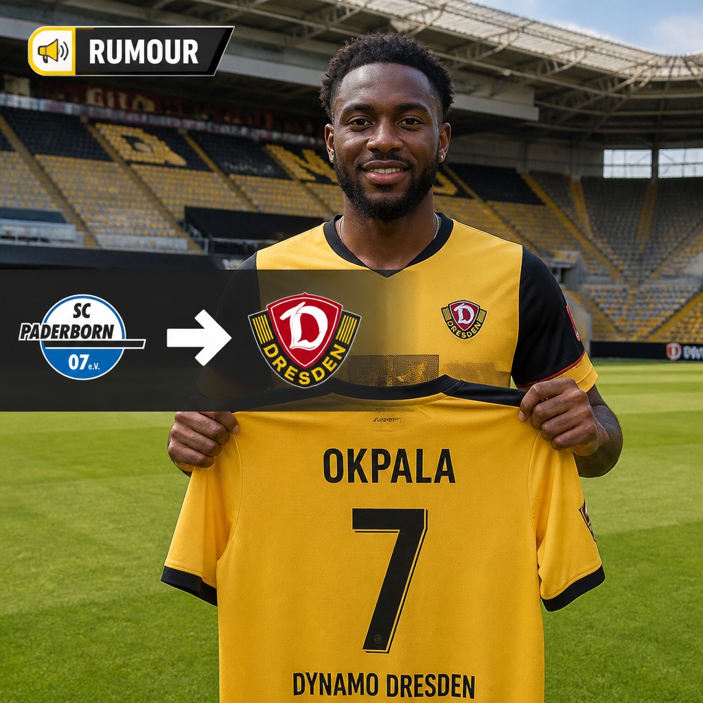 Kennedy Okpala: Dynamo Dresden linked with SC Paderborn striker