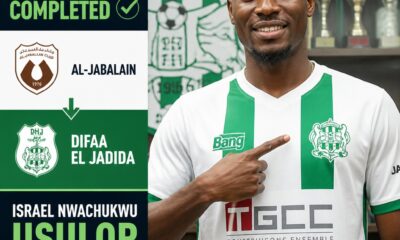 Difaa El Jadida sign Nigeria centre-back Israel Nwachukwu Usulor on free transfer