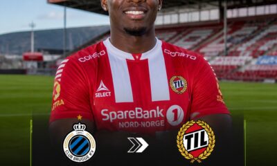 Vince Osuji: Nigeria defender joins Troms IL from Club Brugge