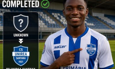 Joshua Chinonso joins CS Unirea Santana on free transfer