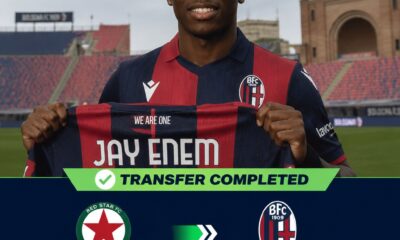 Bologna sign Netherlands-Nigeria striker Jay Enem from Red Star for €6m