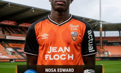 Napoli defender Nosa Edward Obaretin linked with Lorient move