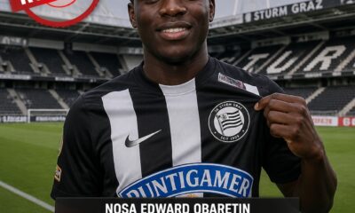 Nosa Edward Obaretin: Napoli defender linked with Sturm Graz move