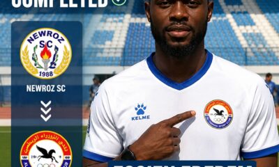 Nigeria midfielder Essien Ededem joins Al-Zawraa from Newroz on free transfer